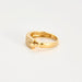 Bague 49 GUY LAROCHE - Bague ceinture or jaune et diamants 58 Facettes GU109