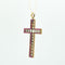Ruby Diamond Cross