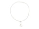 Collier collier HERMES pendentif azur pm chaine d'ancre en argent boite 58 Facettes 267569