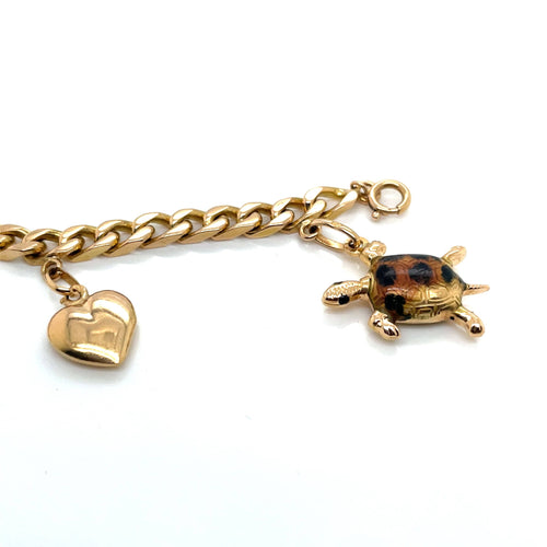 Bracelet Bracelet Charms Or Jaune 58 Facettes