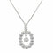 Collier Collier  Or blanc, Or jaune Diamant 58 Facettes 4183600CN