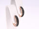 Boucles d'oreilles Boucles d'oreilles en or rose avec diamant noir 58 Facettes 2226