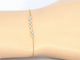 Bracelet Bracelet en or jaune avec diamants 58 Facettes 2359