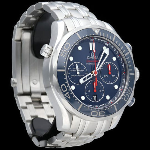 Montre Montre Omega Seamaster 300M Diver 300M Co‑Axial Chronometer Chronographe 44 mm 58 Facettes MT41591