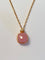 Collier Collier en quartz rose nude et calcédoine 58 Facettes