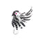 Bague 51 Bague Boucheron, "Animaux de Collection : "Cypris, le Cygne", or blanc, saphirs, diamants, rubis. 58 Facettes 34866