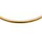 Collier Collier souple or jaune maille omega 58 Facettes RAM2632