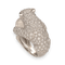 Bague 52 Boucheron - Bague "Collection animaux Ours Nanook" Or Gris Diamants 58 Facettes