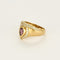 Anillo de oro amarillo de 18k 
