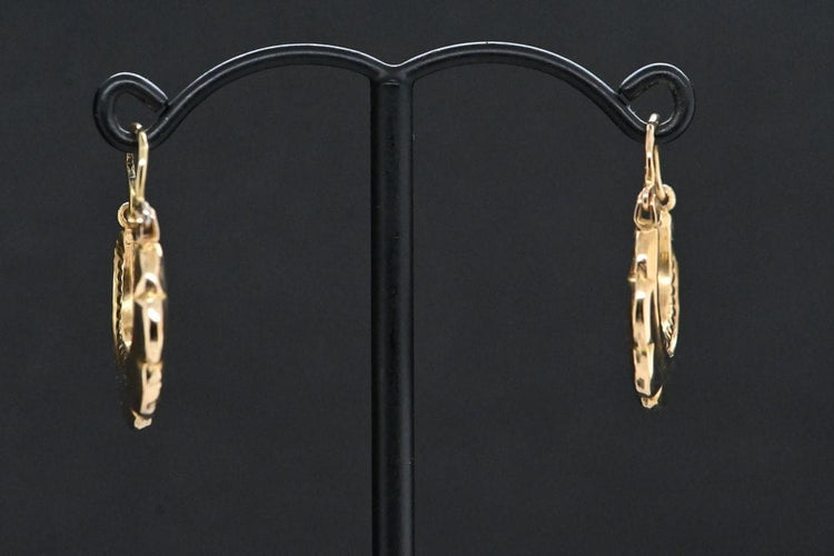 Boucles d'oreilles Boucles d'oreilles vintage en or 18 carats 58 Facettes