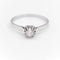 Bague 64 Bague Solitaire Or blanc Diamant 58 Facettes 1875648CN