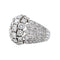 Bague 51 Bague Cocktail Or blanc Diamant 58 Facettes 4061324CN