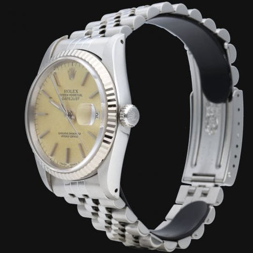 Montre Rolex Montre Date Just 36 58 Facettes MT43554