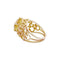 Bague 52 Bague vintage or jaune, citrine. 58 Facettes 35067