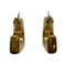 Boucles d'oreilles Boucles d’oreilles rétro or jaune 58 Facettes 330086122