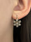 Boucles d'oreilles Boucles d'oreilles dormeuses anciennes en or 18K et argent 58 Facettes