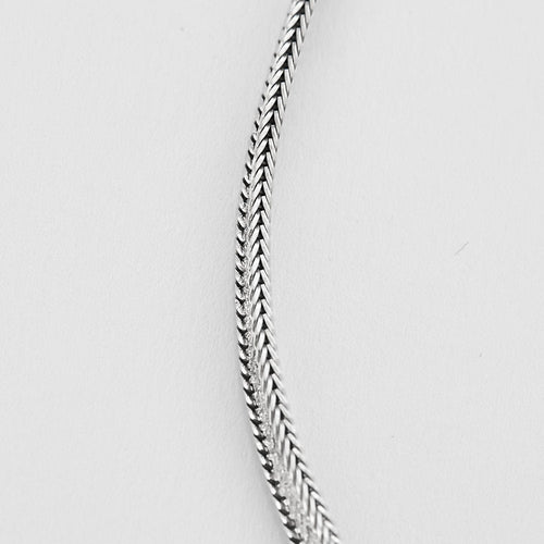 Collier Collier en Or blanc 18k 58 Facettes ASN0428