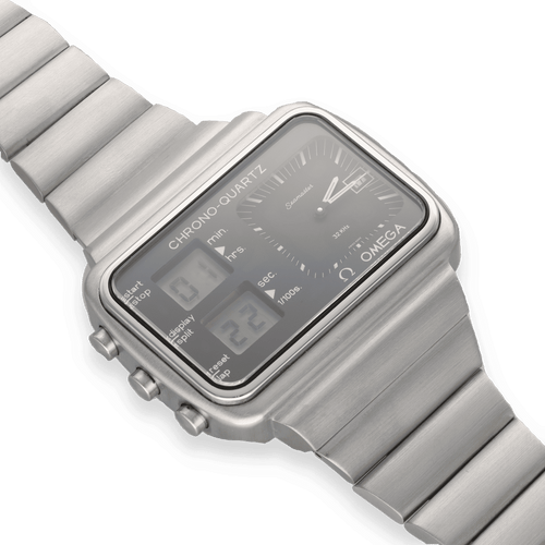 Montre Montre Omega Seamaster ChronoQuartz – Acier – Réf. 196.0052 – Vers 1976 58 Facettes FB11017