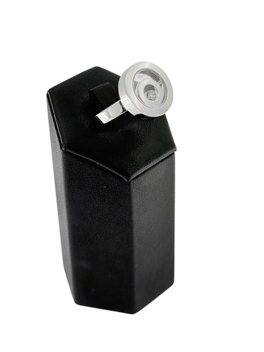 Bague 57 CHOPARD - Bague avec diamants Happy Spirit Or blanc 58 Facettes