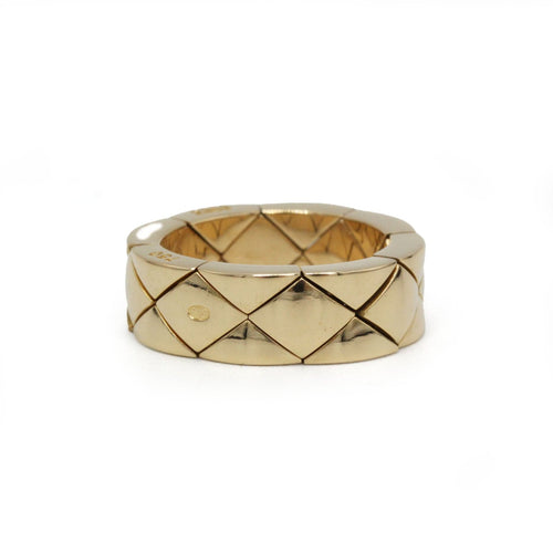 Bague 51 Bague Matelassée Or jaune - CHANEL 58 Facettes 250431R