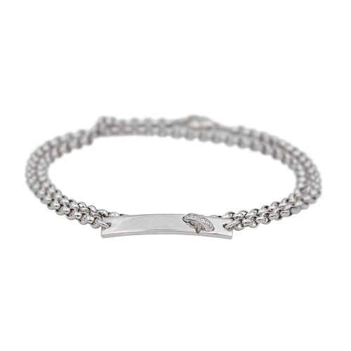 Chaumet Pulsera Liens evidencia Oro blanco Diamante 