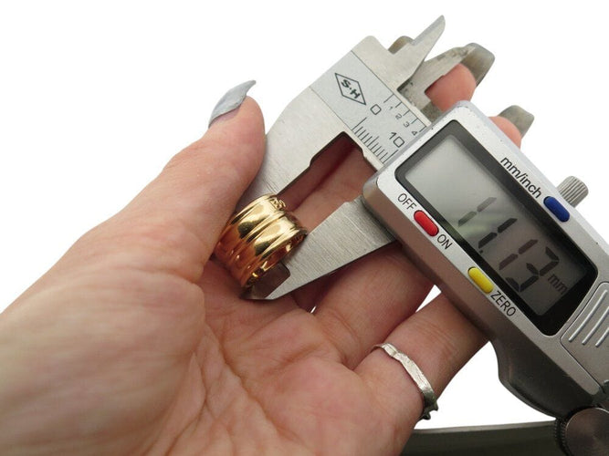 Bague 48 bague BOUCHERON jonc taille 48 en or jaune 18k 9.5gr 58 Facettes 268915