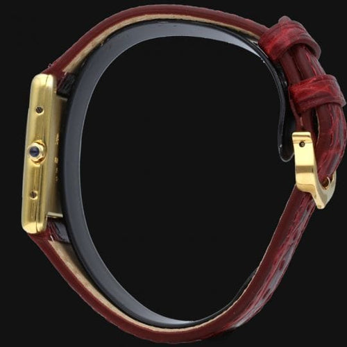 Montre Cartier Montre Tank Vermeil 58 Facettes MT42954