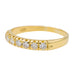 Bague 50 Bague Demi alliance Or jaune Diamant 58 Facettes 3208048CN