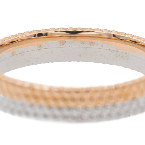 Bague 57 Non signé Bague Alliance Or rose 58 Facettes 3079845CN