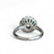 Bague 52 Bague Halo en or blanc 58 Facettes 369
