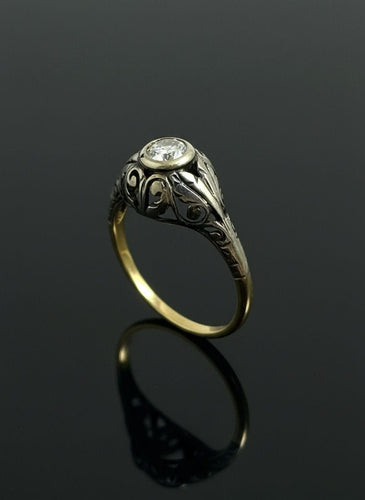 Bague Bague Art nouveau du début des années 1900 58 Facettes