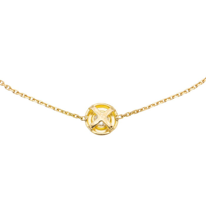 Pulsera de oro amarillo con diamantes