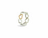 Bague Bague Tiffany en or et argent 58 Facettes