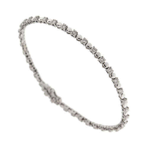 Bracelet Bracelet tennis avec diamants 58 Facettes 22261