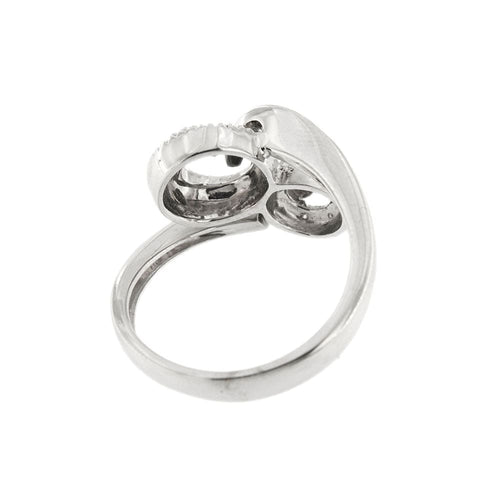 Bague Bague spirale avec diamants 58 Facettes 16182