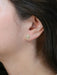 Boucles d'oreilles Boucles d'oreilles fleur or jaune diamants 58 Facettes J539