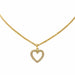 Collier Collier Coeur Or jaune Diamant 58 Facettes 3243919CN