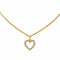 Collier Collier Coeur Or jaune Diamant 58 Facettes 3243919CN