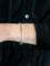 Bracelet Bracelet ligne or blanc citrines péridots topazes bleues 58 Facettes 1CA0000006/1