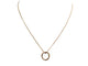 Collier collier CARTIER trinity mini pendentif 3 anneaux ors 18k 58 Facettes 269166