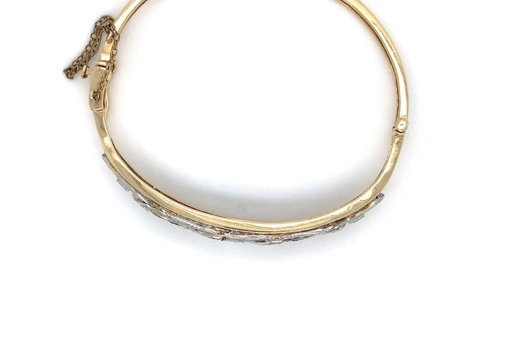 Bracelet Bracelet ancien Art Déco en or et diamants, vers 1930 58 Facettes 10720