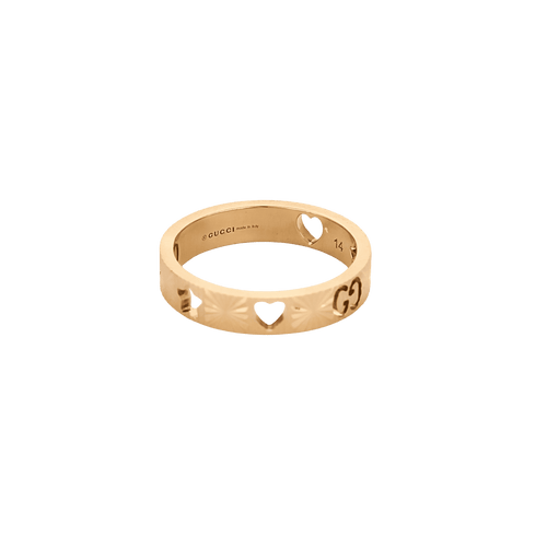 GUCCI - Anello ICON oro rosa 