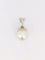 Pendentif Pendentif or blanc diamants perle baroque 58 Facettes 993