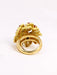 Bague 51 Bague cocktail or jaune diamants rubis 58 Facettes J301