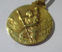 Pendentif Médaille or jaune biface Saint Christophe 58 Facettes