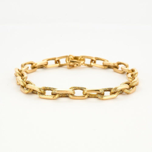 Bracelet Boucheron - Rare Bracelet Vintage Deux Tons 58 Facettes LP967/2