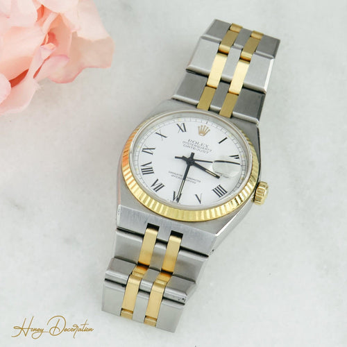 ROLEX - DateJust OysterQuartz Teräs / Kulta 