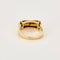 Bague 54 Bague or jaune et citrine 58 Facettes LOR3497