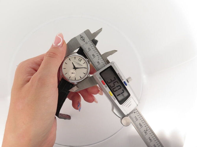 Montre montre CHOPARD luc xps 35 mm automatique or blanc 58 Facettes 261244