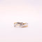 Bague Bague Solitaire Diamant 0.3 carat or jaune et blanc 18k 58 Facettes